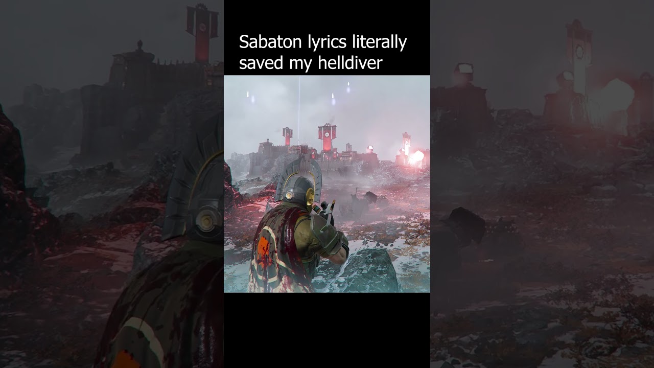Thank you, Sabaton! #helldivers2 #helldivers