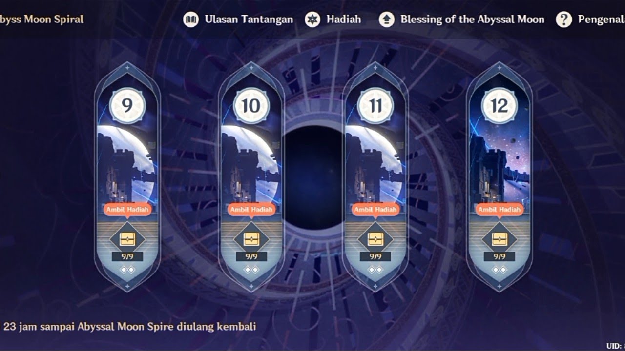 Spiral Abyss 2.3 Full star 36★ | Genshin Impact Gameplay INDONESIA