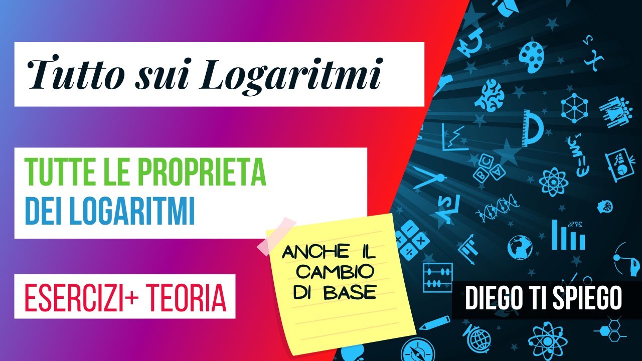 Le PROPRIETA DEI LOGARITMI