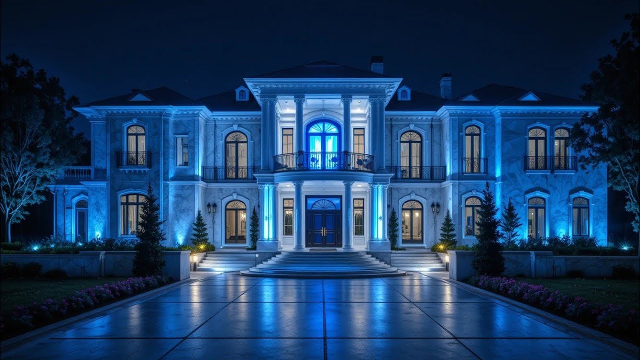 America’s Most Stunning White & Blue Dream Home Tour 🏡✨