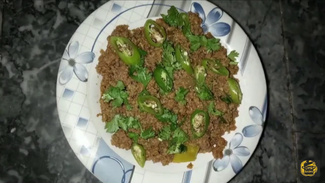 Qeema Kwar Gandal | Desi Recipes