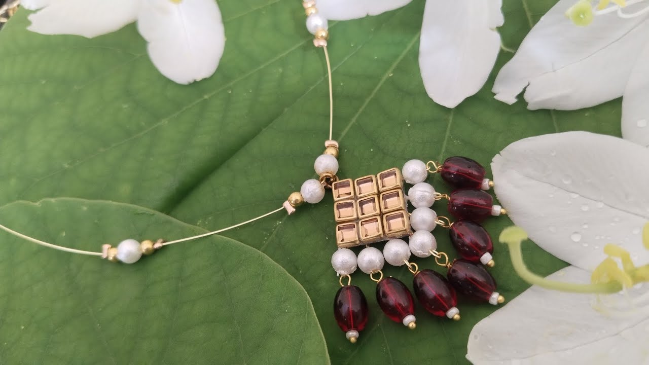 Let's make this invisible chain under Rs. 20❤️💫 വരൂ ഈ മാല ഉണ്ടാക്കാം വെറും 20 രൂപ ചിലവിൽ🫶