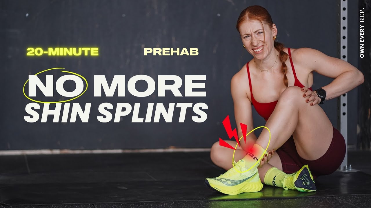 Fix Shin Splints for Good in 20 Minutes! | Prevention/Prehab Routine, Follow Along