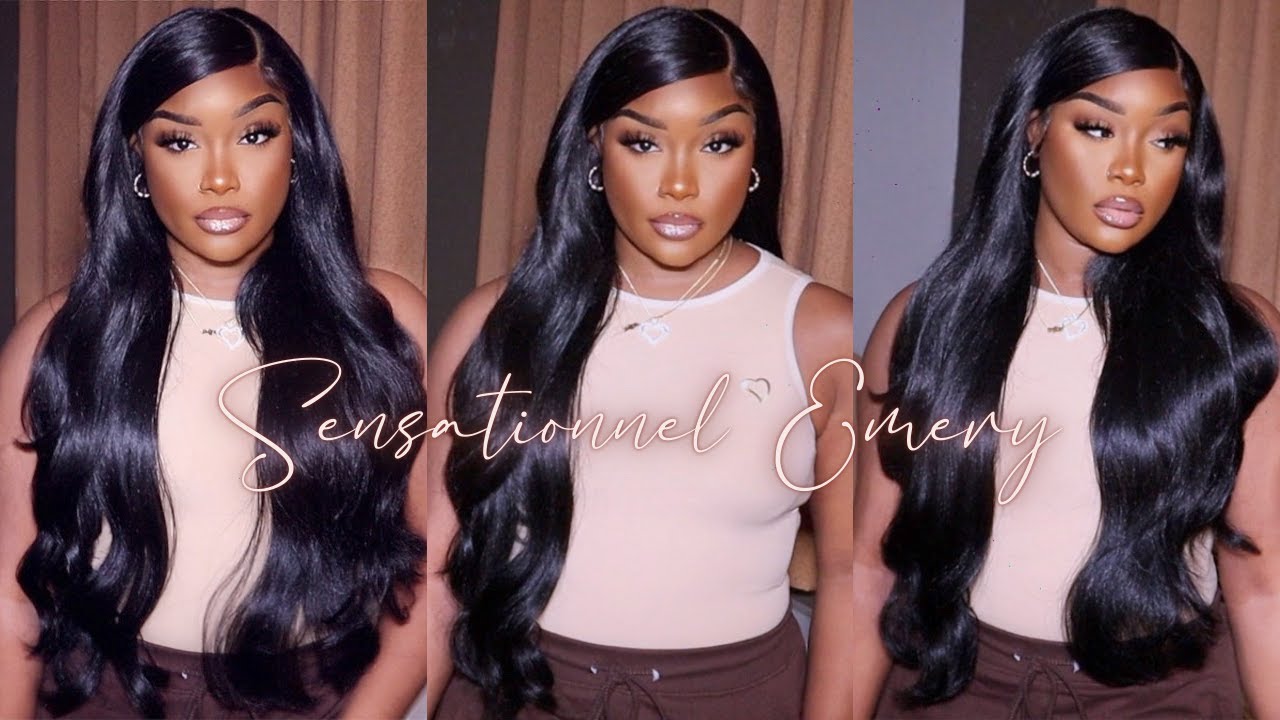 Installing a 30 INCH SYNTHETIC Wig! | Sensationnel Cloud 9 What Lace Wig EMERY! | Amazon Prime Wigs