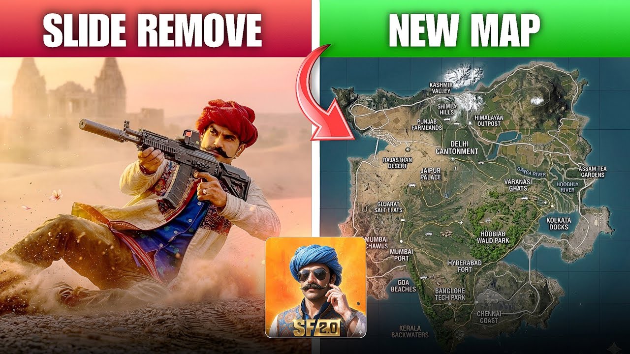 ScarFall Biggest Leaks Slide Remove 🤯 + New Map 🥶 