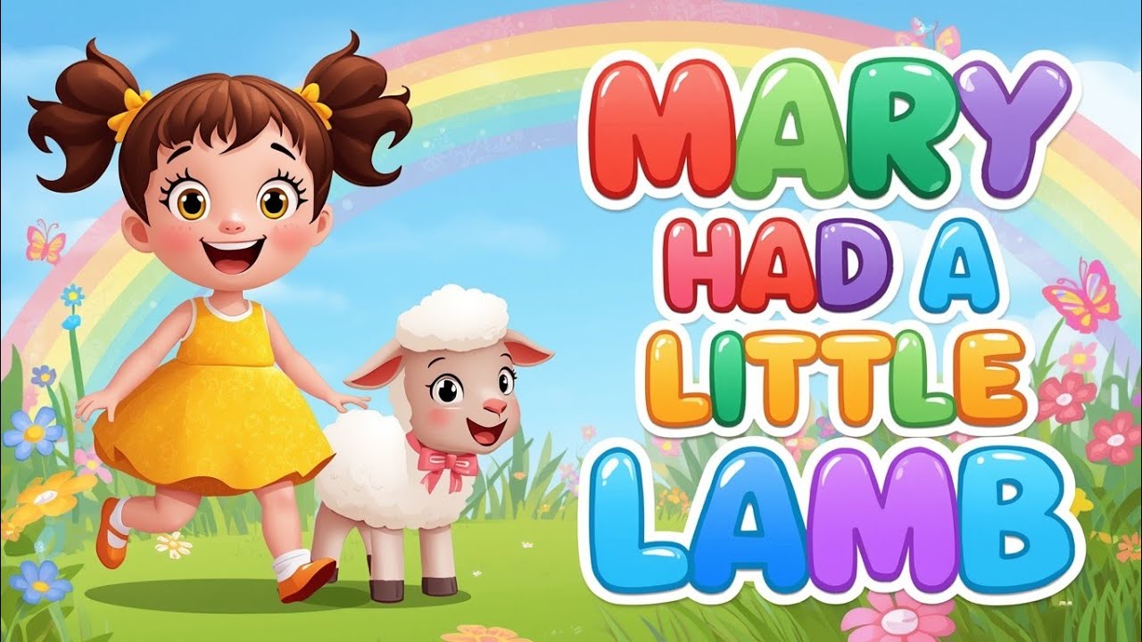 Mary Had a Little Lamb | Classic Nursery Rhyme Song for Kids | MiniMinds Adventures