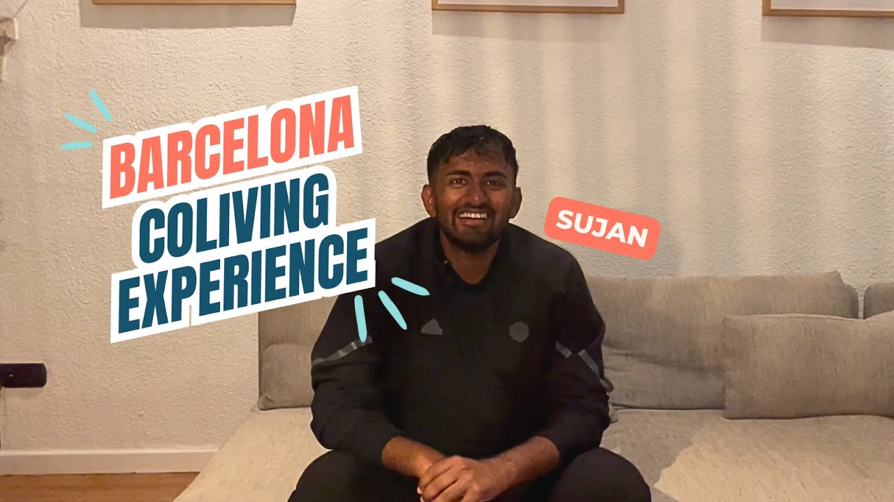 ➡️ Living & Working from Paradise | Sujan's Coliving Experience at Palma Coliving Barcelona🏡