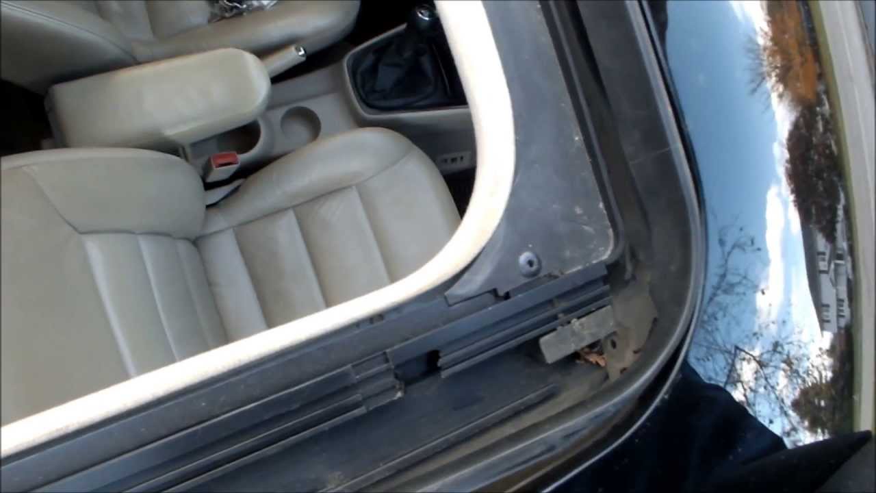 Volkswagen Jetta Leaky Sunroof Wet Floors