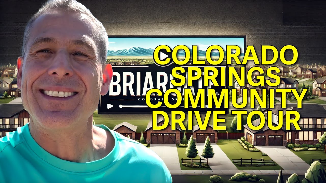 Ultimate Driving Tour in Colorado Springs Community | Briargate Homes in Wolf Ranch