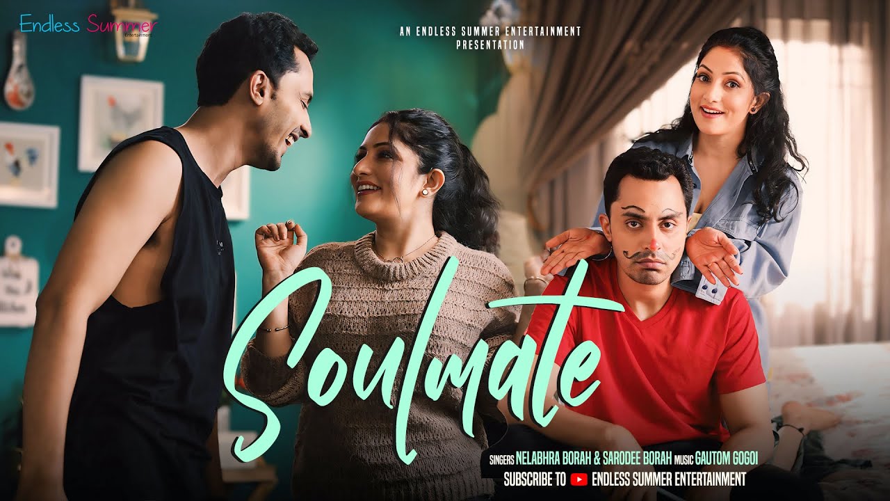 Soulmate |Nelabhra Borah|Sarodee Borah|Sanj K| Sunita | Kaushik | Dipshikha| New Assamese Song Video