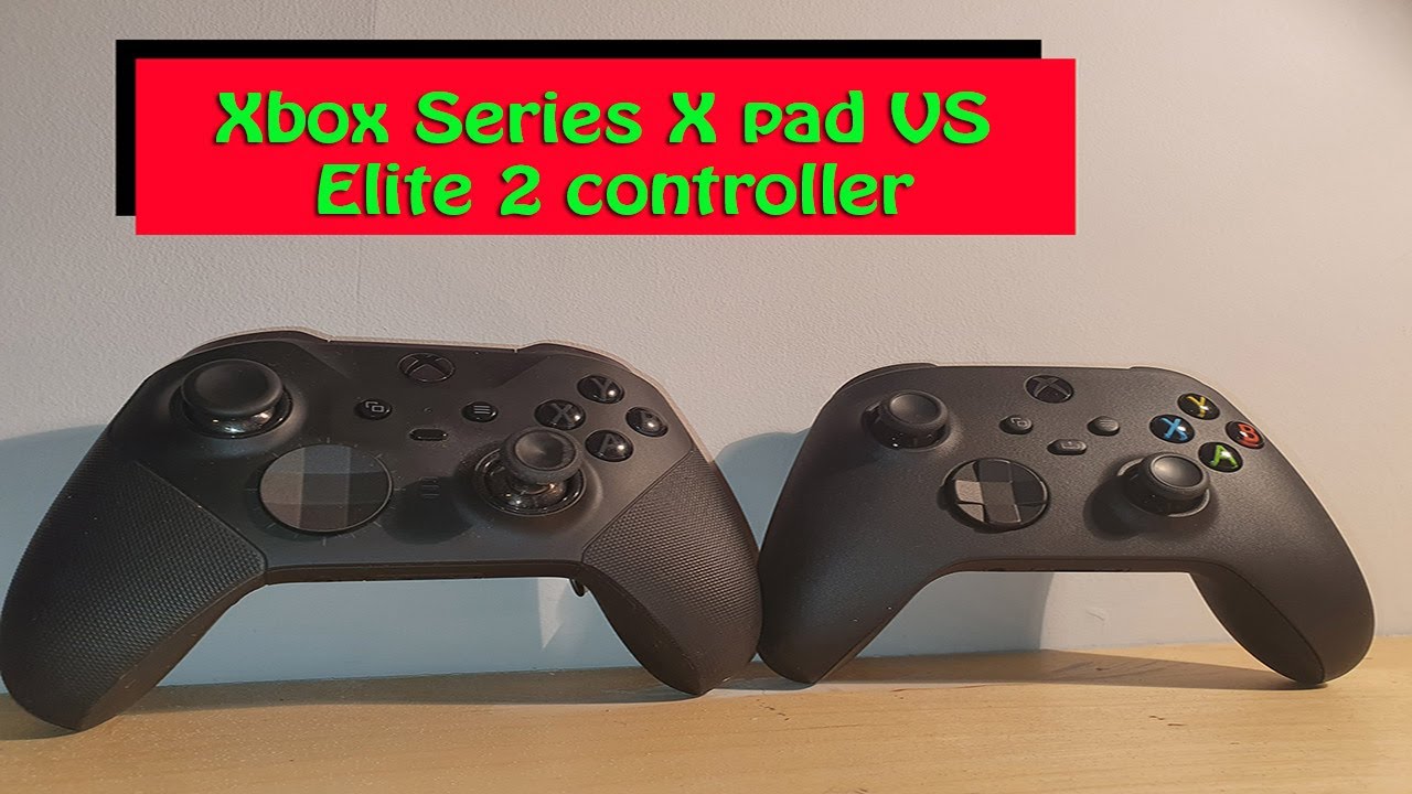 Xbox Series X Controller VS Elite 2 controller (should you buy an Elite 2)