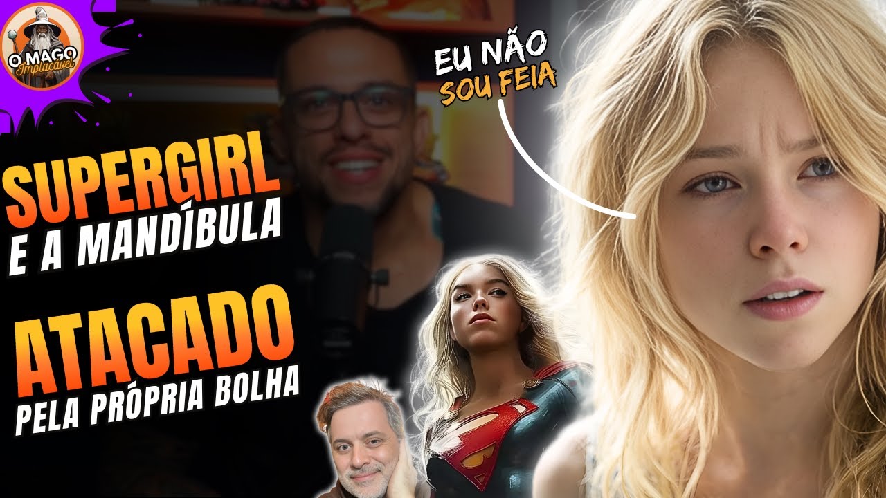SUPERGIRL E A TRETA DA MANDÍBULA | O LOBO VAI ROUBAR A CENA | NERDOLA vs LACROLA
