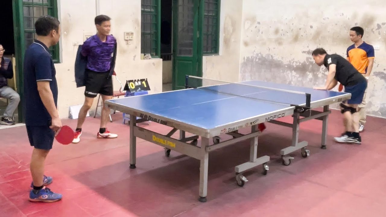 Bán kết, Giang Vs Đức gai tại giải bóng bàn mở rộng Cổ Nhuế 2026