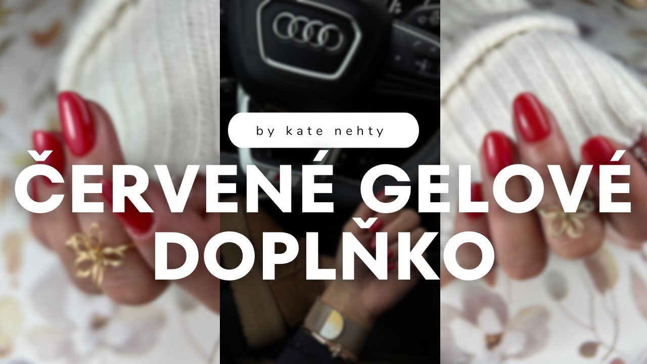 Prodloužení duálkami a doplnění gelem s celobarvou | Cizí ruce #117 | Kate nehty