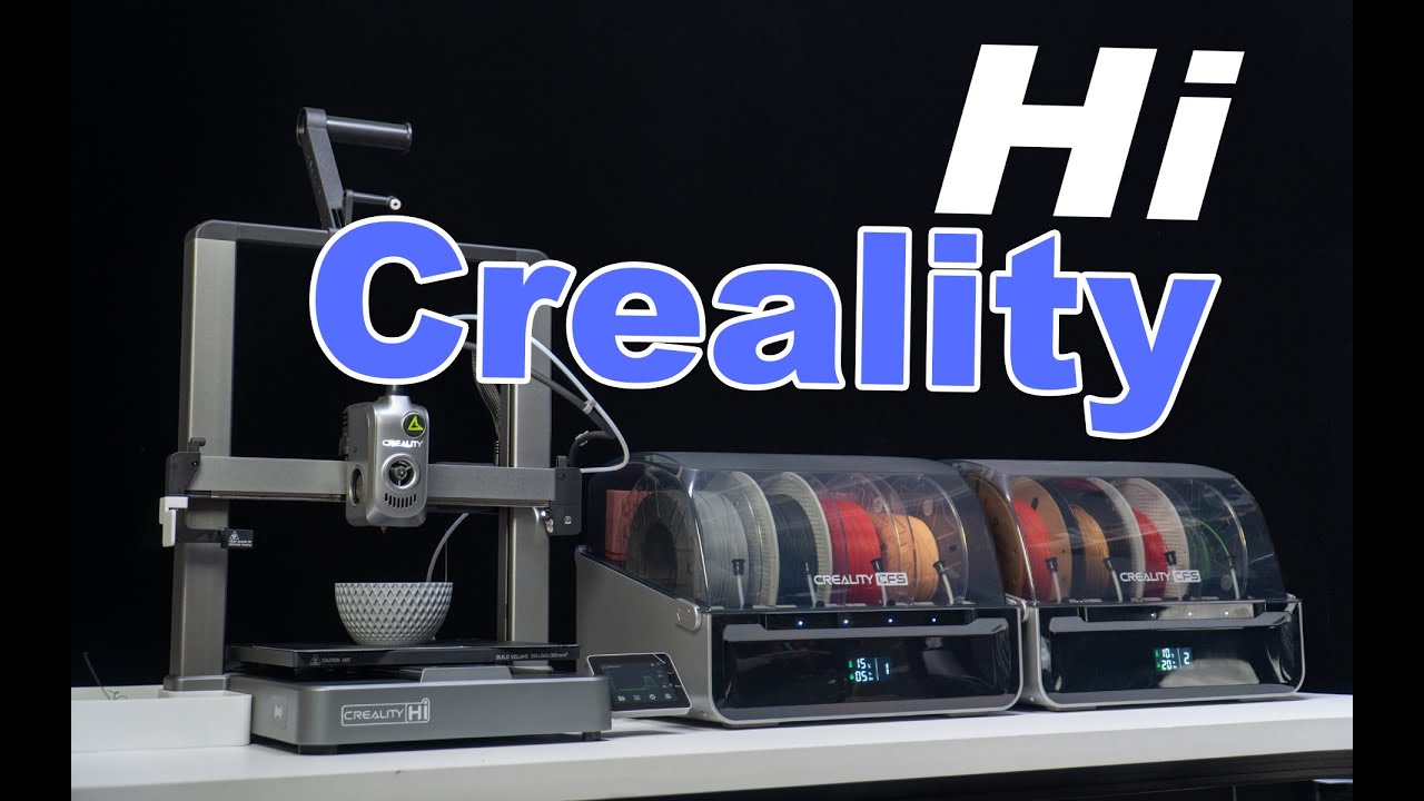 创想三维Hi上手体验｜Creality HI Combo Review