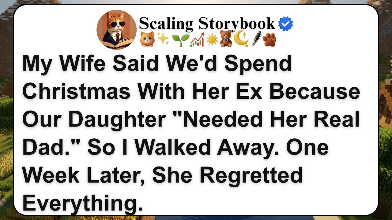 My Wife Said We'd Spend Christmas With Her Ex Because Our Daughter 