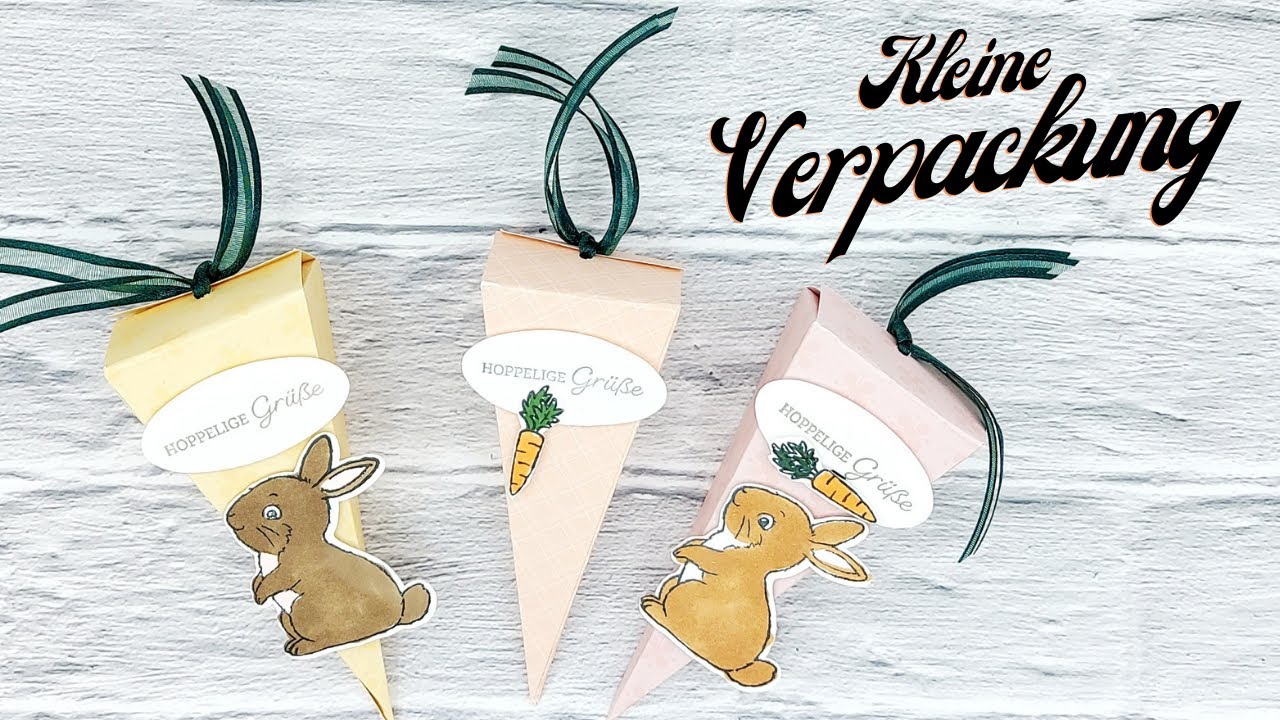 Anleitung kleine Verpackung zu Ostern Stampin'Up!