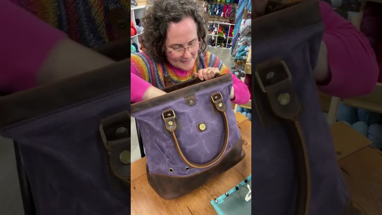 Della Q Maker's Canvas Satchels — ready to ship!