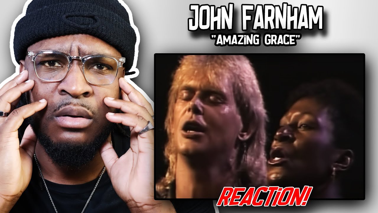 Brilliant! | John Farnham - Amazing Grace LIVE | REACTION/REVIEW