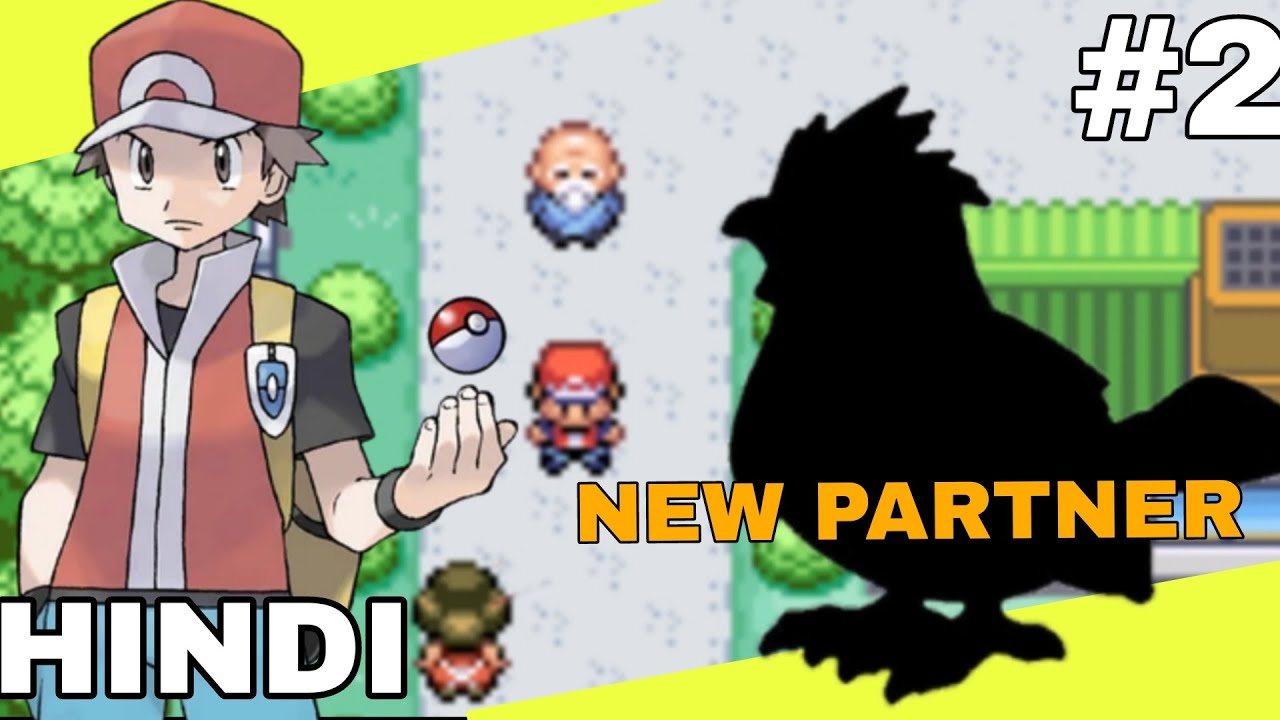 First Pokémon Caught 😍 | Pokémon FireRed Hindi Gameplay #2