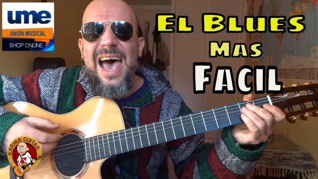 El RITMO más FÁCIL en GUITARRA | Tutorial Blues
