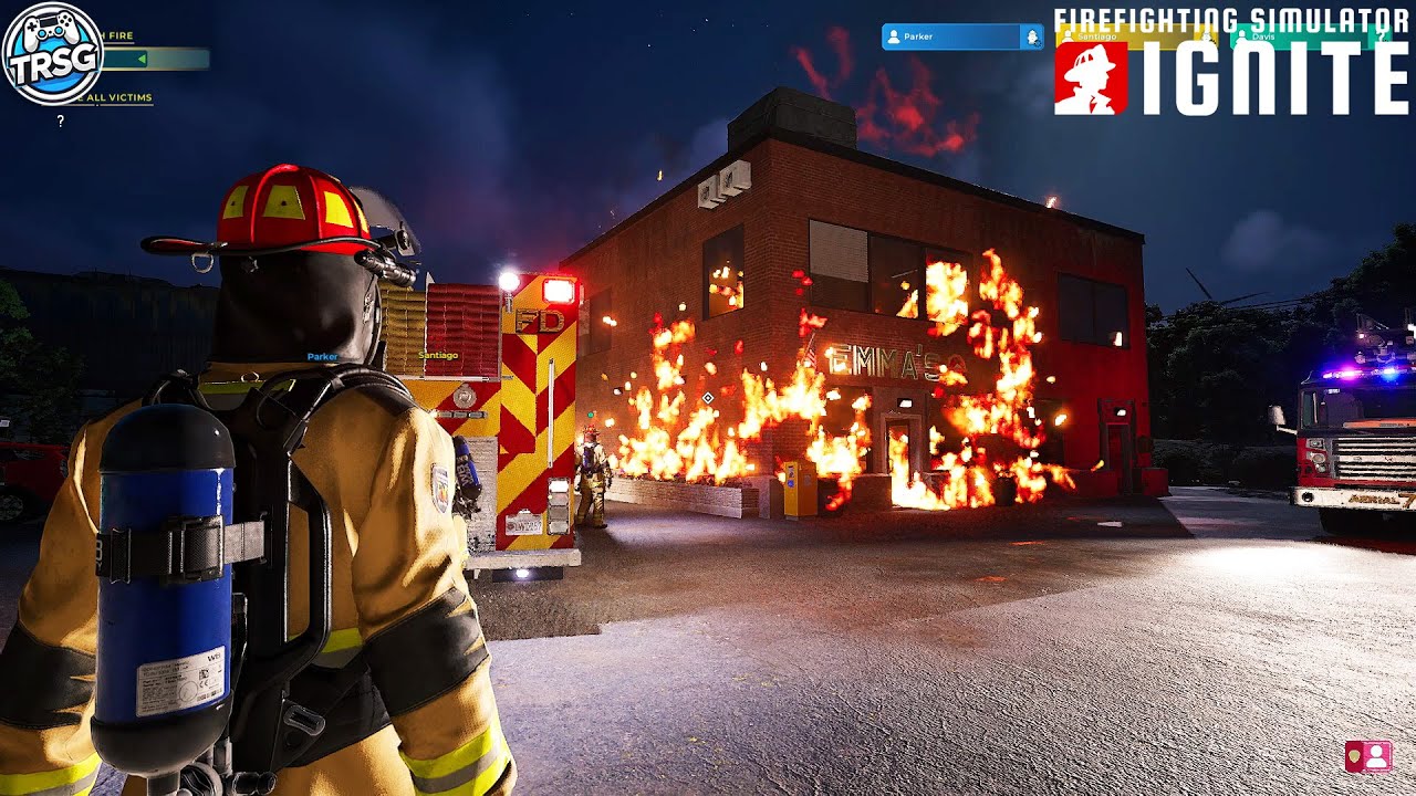 Firefighting Simulator Ignite - Fire in an Office Building and in a Two Story Family House! #21