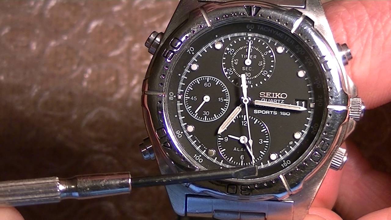 Seiko 7T42-6A00 Quartz Chronograph Presentation