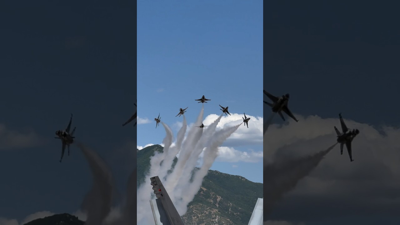 USAF Thunderbirds Delta Burst 🇺🇸 