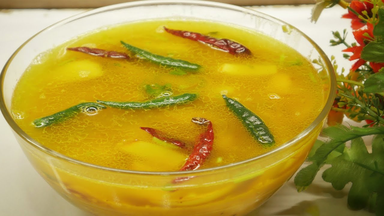 খেতে সেইই মজা চালতার ডাল। চালতার ডাল রেসিপি। Elephant apple Dal recipe