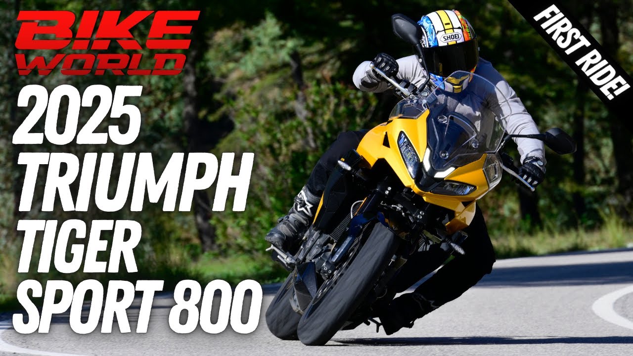 2025 TRIUMPH TIGER SPORT 800 | FIRST RIDE REVIEW!