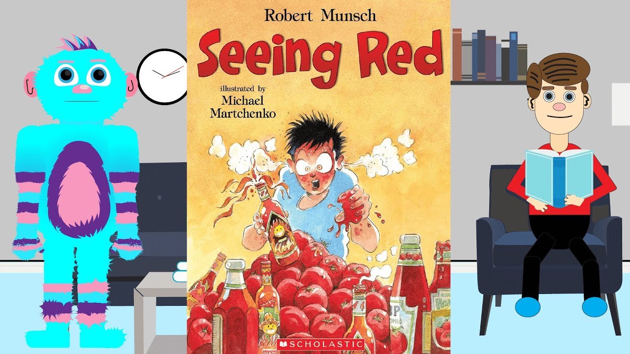 Seeing Red by Robert Munsch Books Read Aloud for Kids