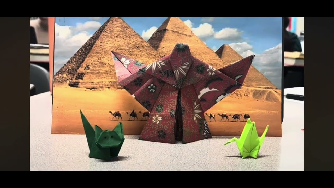 History of Israel told with origami 2026