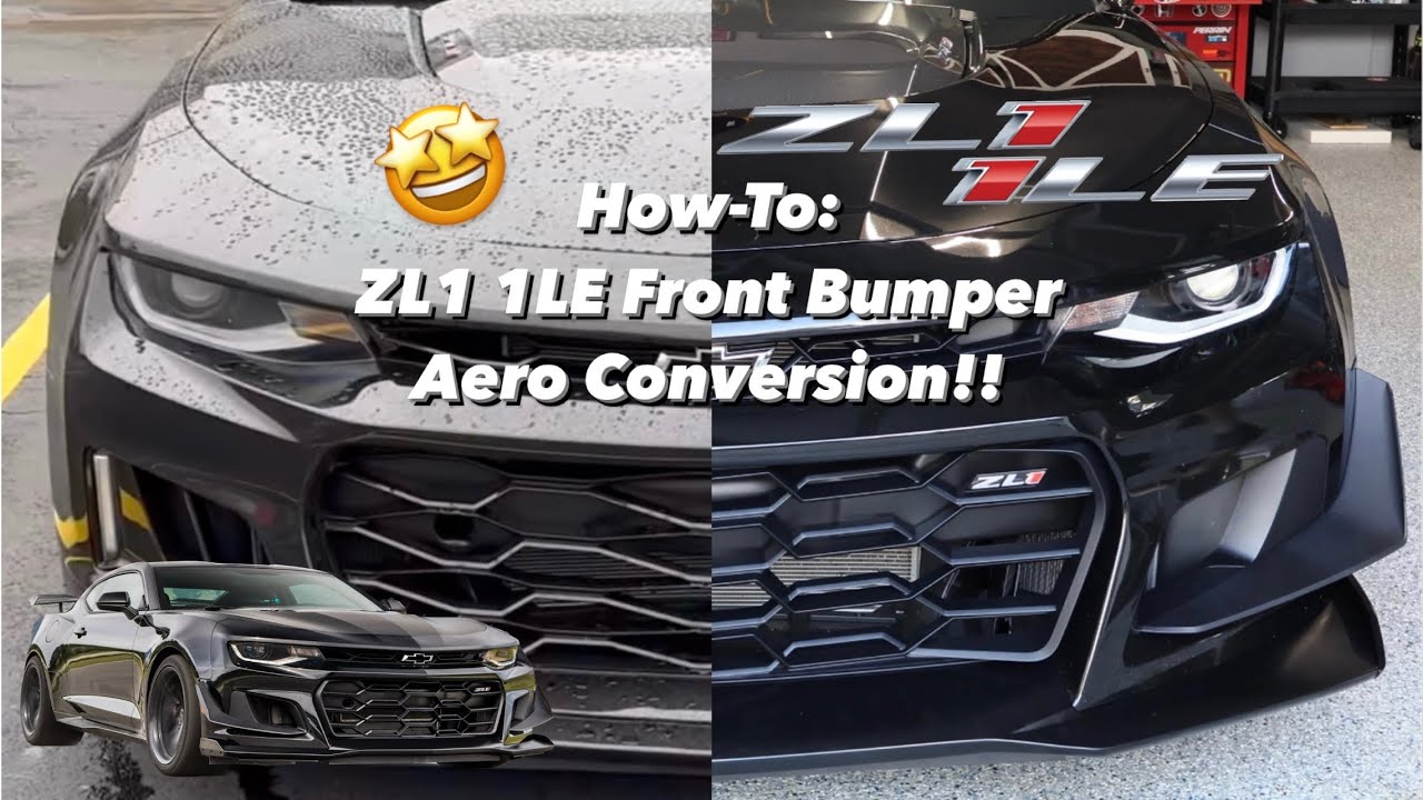 How-To: ZL1 1LE Front End Conversion // GM OEM 1LE Parts