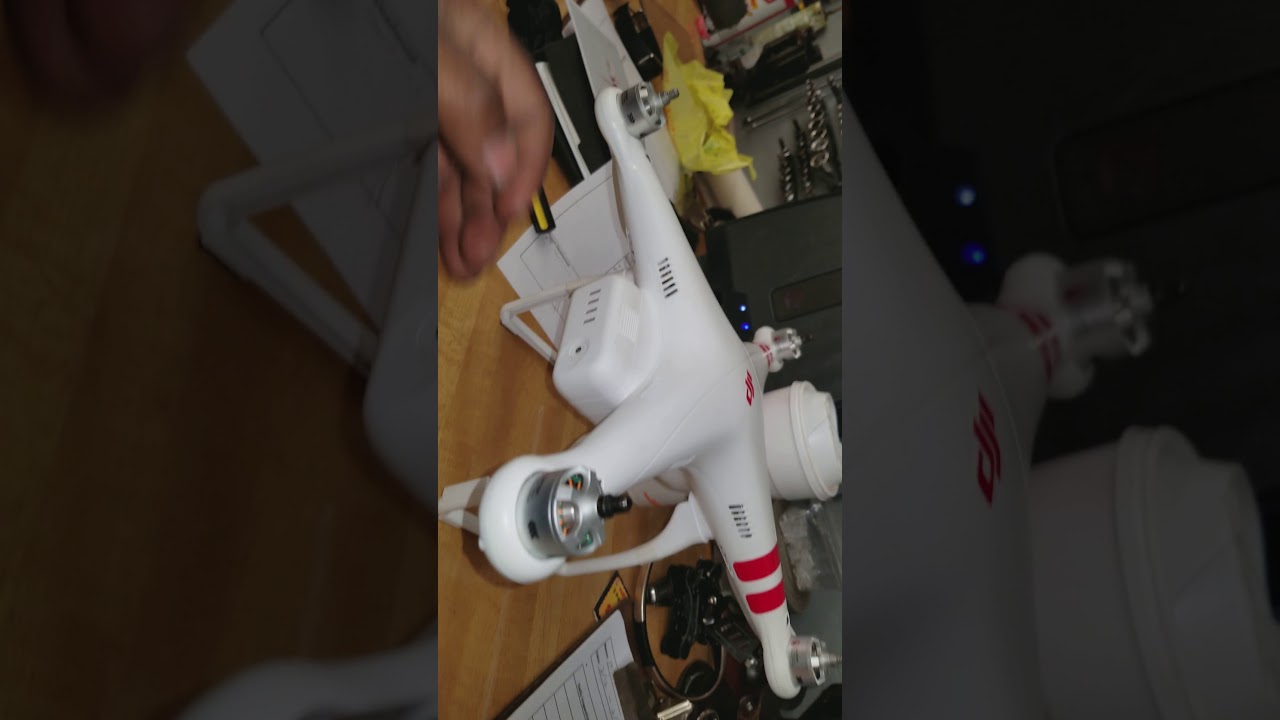 DJI Phantom  Red light fix