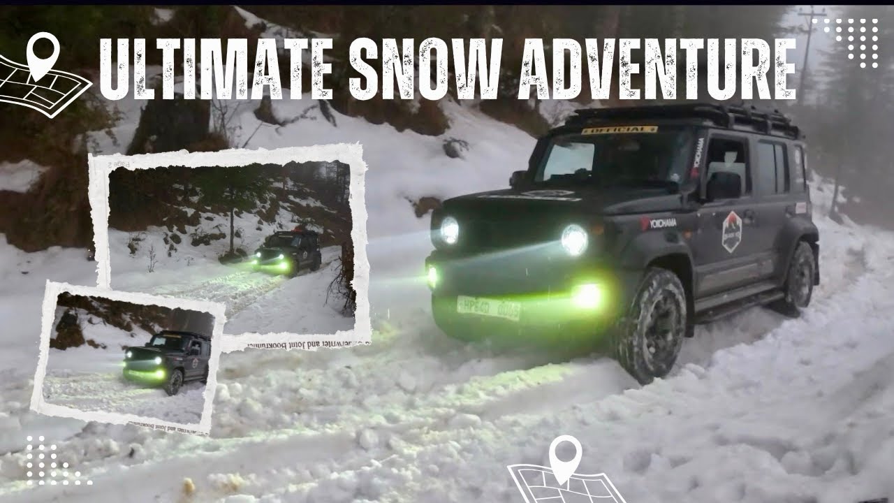 Jimny performed crazy in Snow | Bonfire | Cookout |Ultimate Snow Adventure 