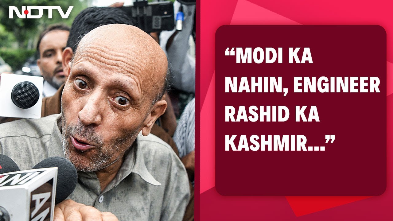 ER Rashid | Baramulla MP Engineer Rashid: “Modi Ka Nahin, Engineer Rashid Ka Kashmir…”