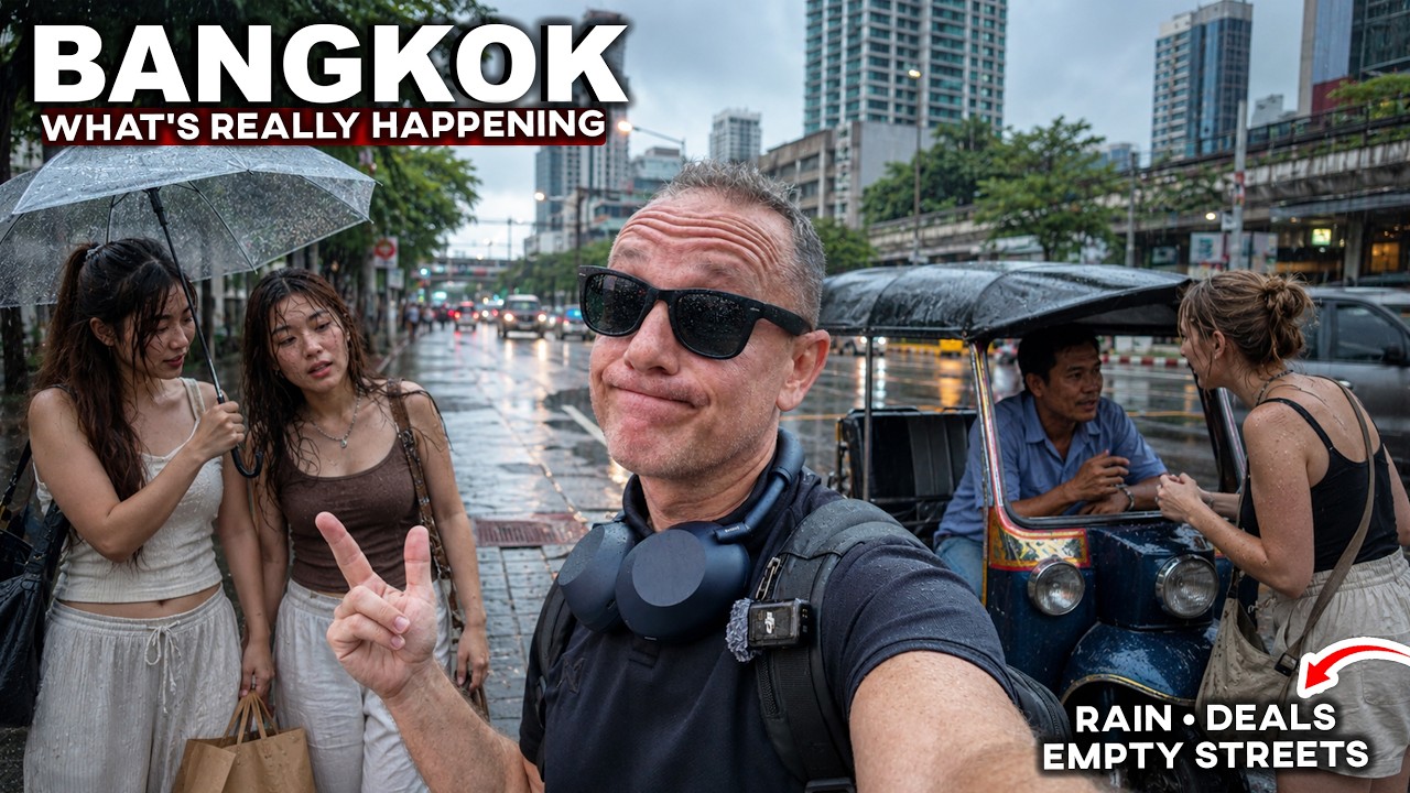 What&rsquo;s Really Happening In BANGKOK 🇹🇭 | Low Season, Rain & Prices | First Day Out #livelovethailand
