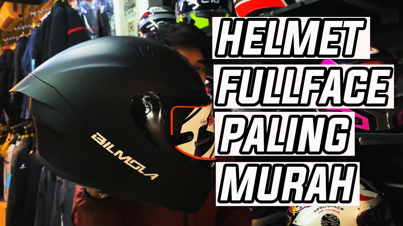 HELMET FULLFACE PALING MURAH 2024 | HELMET REVIEW | BILMOLA RAPID RS