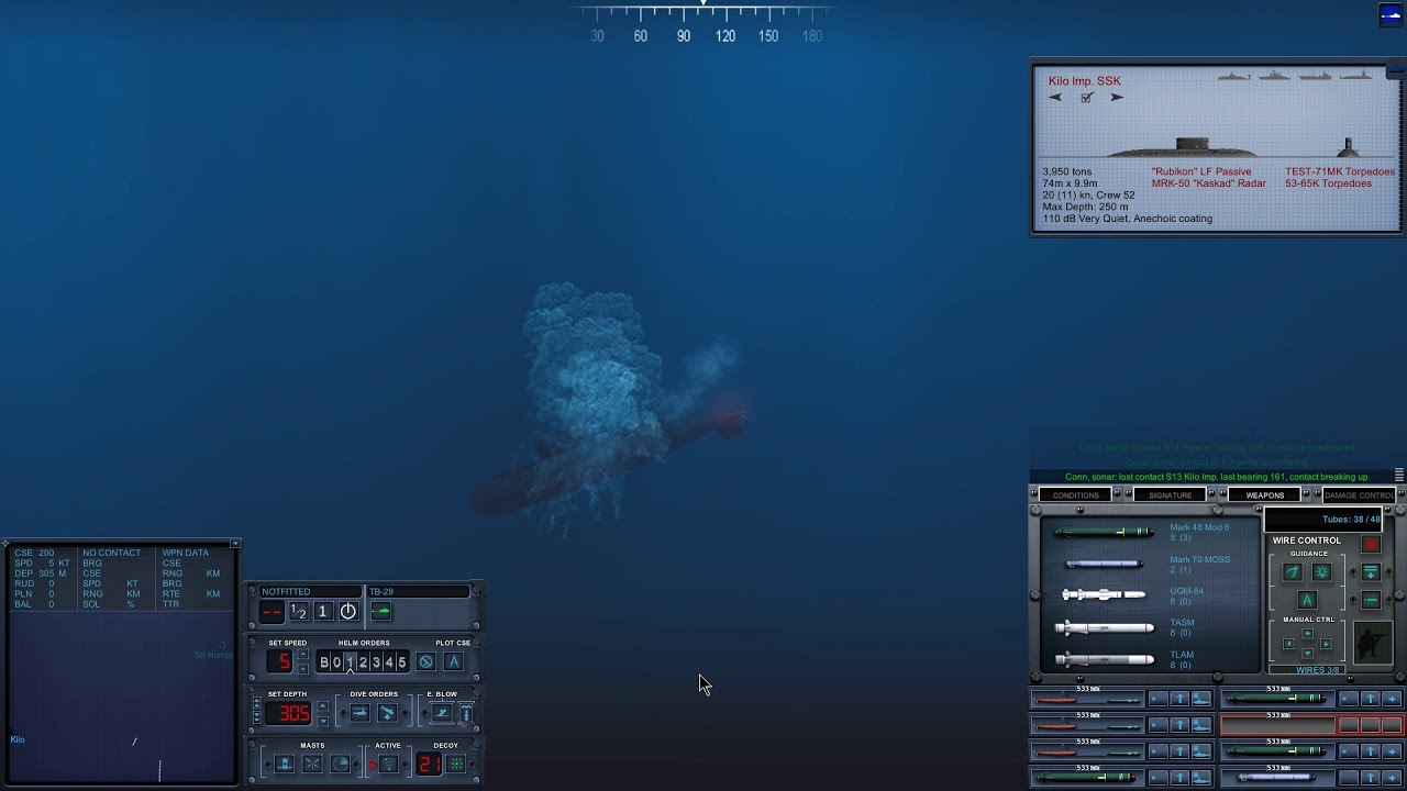 (CCPlays) Cold Waters (Dot Mod): Seawolf vs Russian and Chinese Wolfpack Redux (Custom Mission)