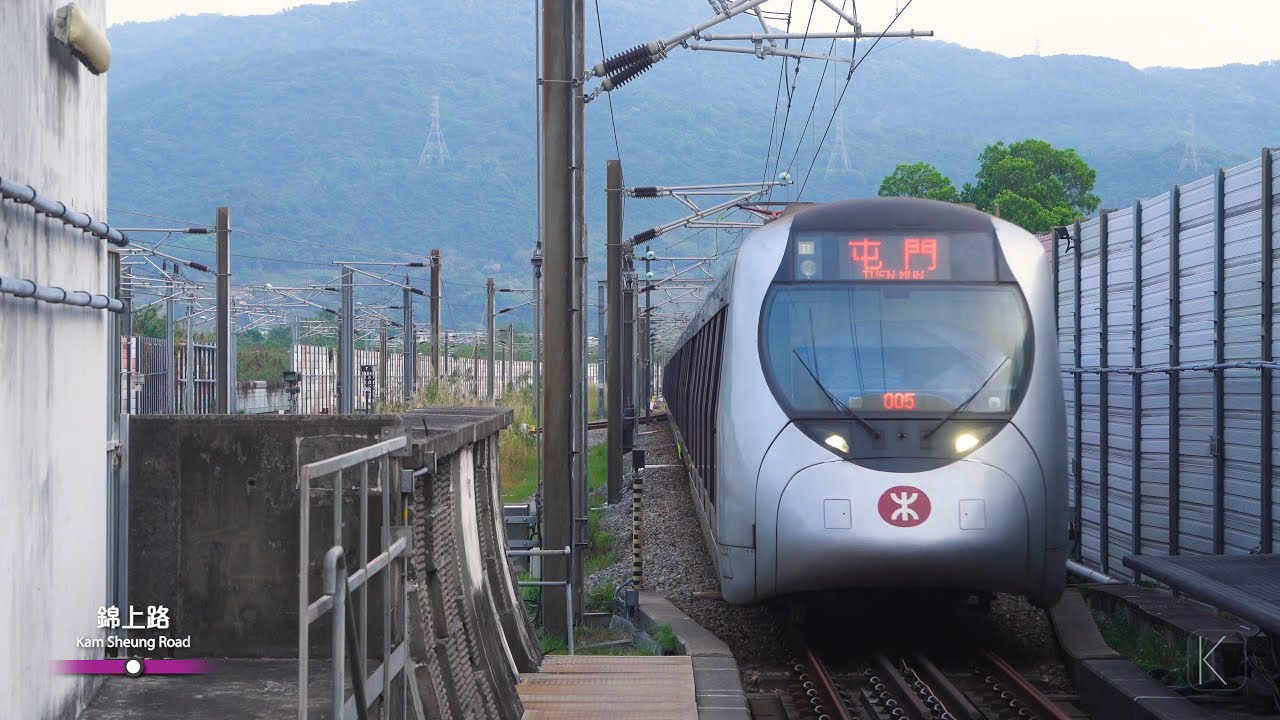 屯馬綫通車前夕 西鐵綫SP1900千九列車埋站及開出片段 - 上集