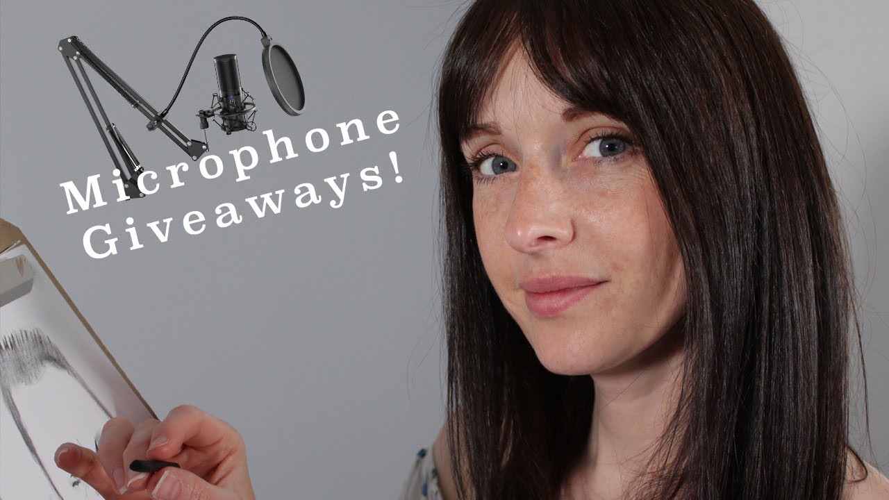 ASMR Art with Angel - TONOR Q9 Microphone Test and Giveaway