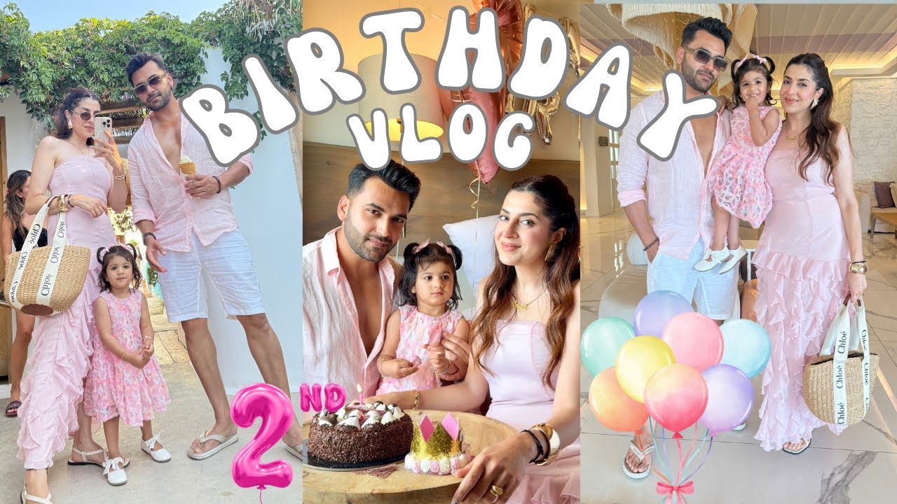 Chia's 2nd Birthday Vlog : Cake, Shopping, Celebrations, Nammos Mykonos | Travel Vlog