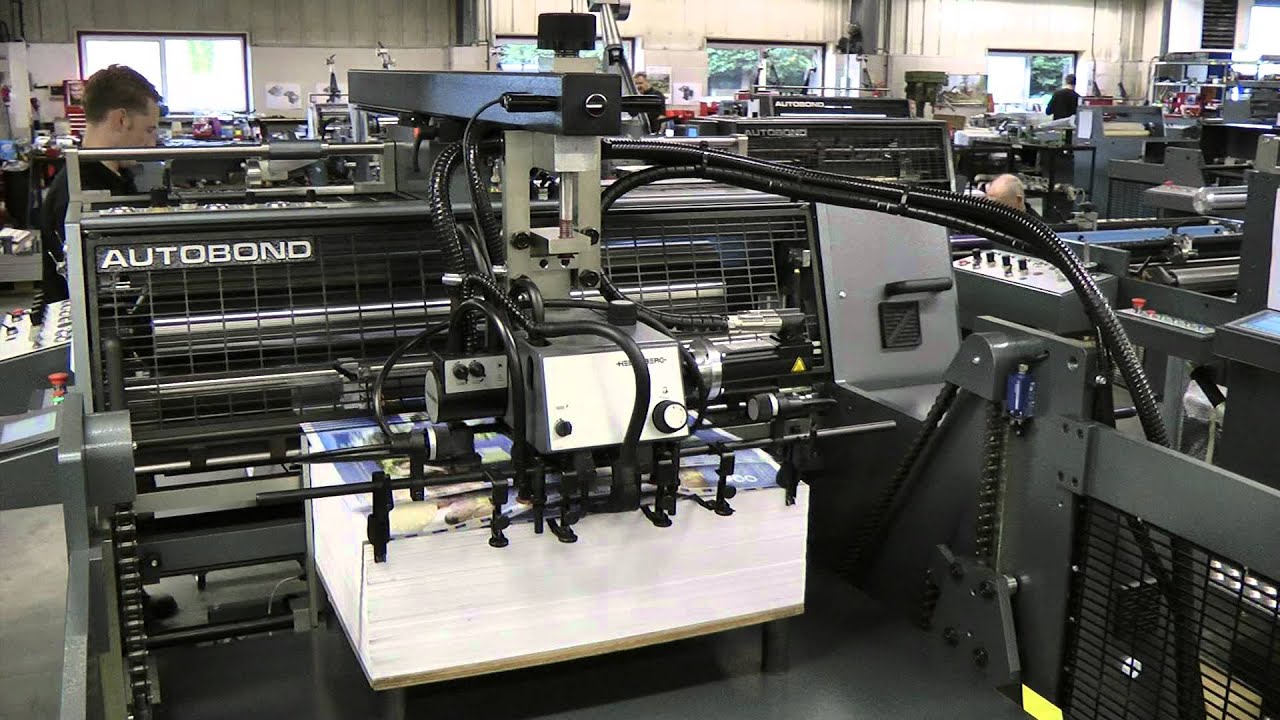 Autobond Mini 105 TH mk 2 - on test at Autobond in Heanor, England