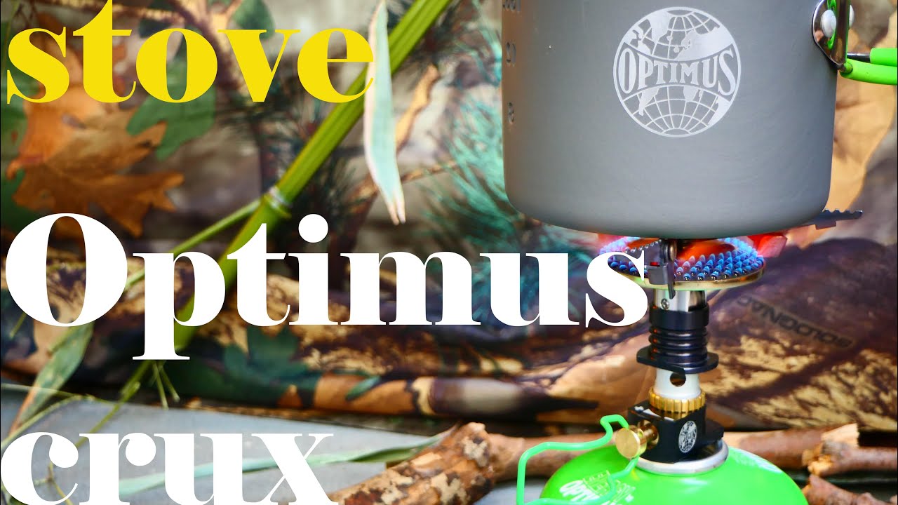 JE TESTE LE RÉCHAUD CRUX DE CHEZ Optimus (jeux-concours)