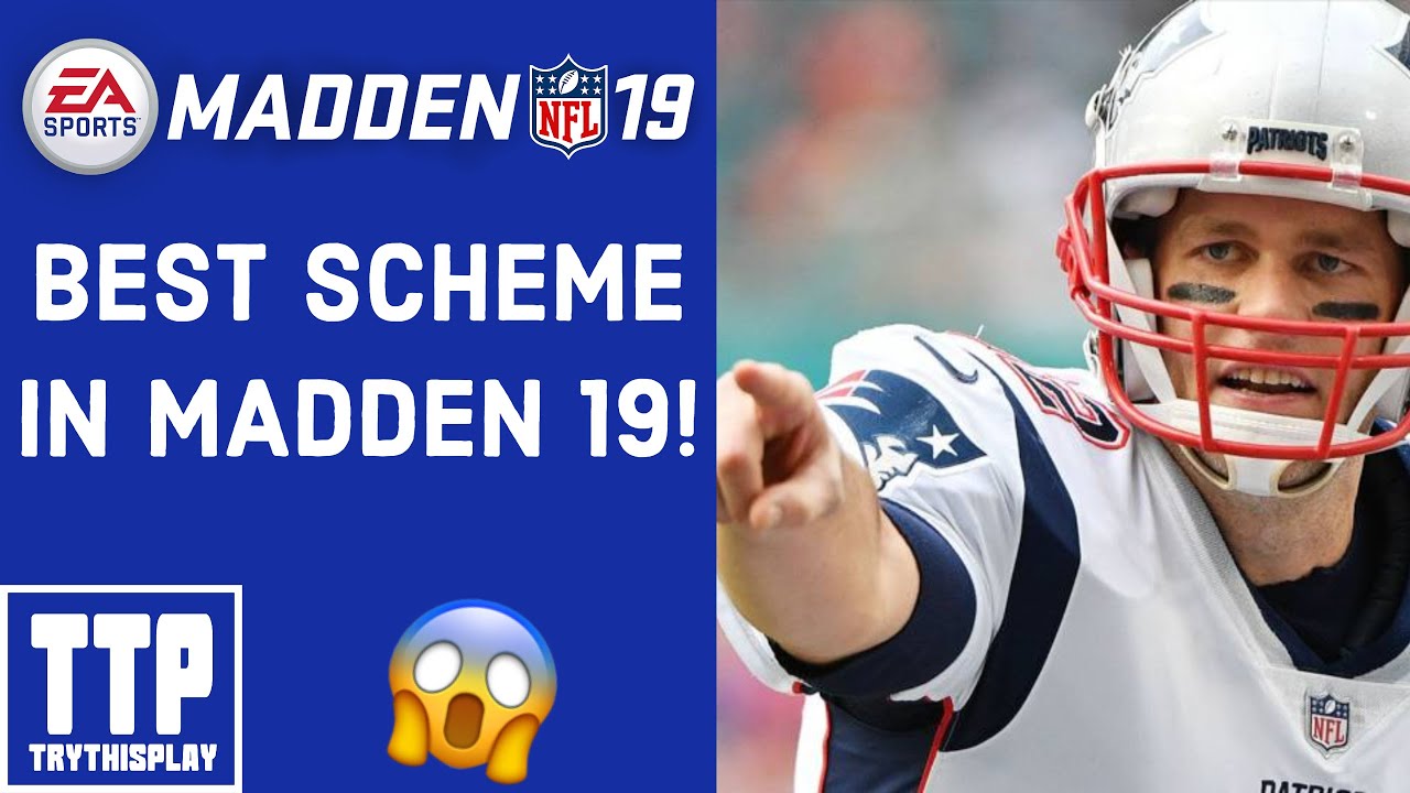 Best Madden 19 offensive scheme! Score Touchdowns!
