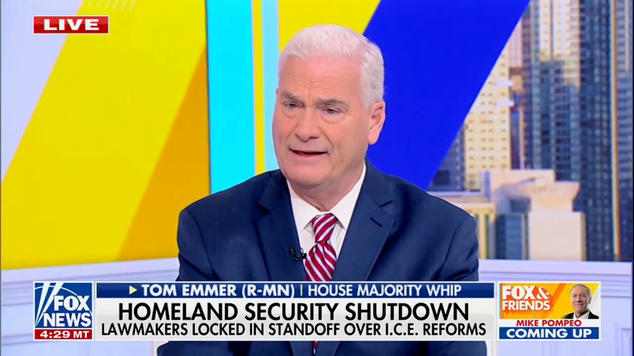 Заместитель лидера большинства в Палате представителей Том Эммер присоединится к программе Fox & ...