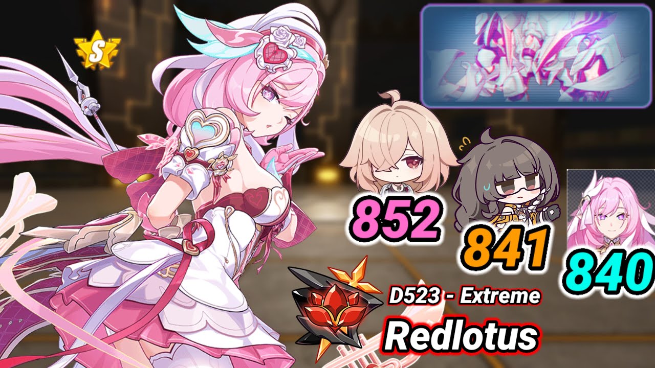 Redlotus D523: Paros (Extreme) 840~852 Pts - S0 Elysia, Badum, Cora, HOH, Dreamseeker / Chenxue SS