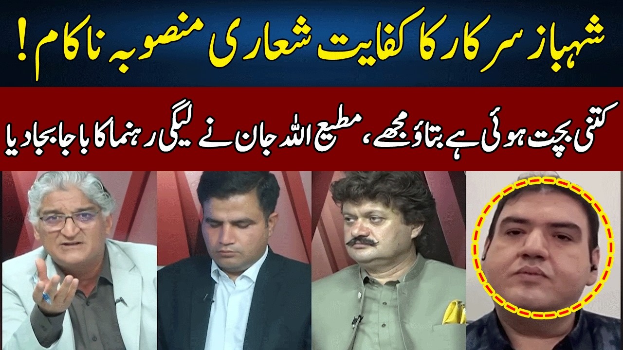 Matiullah Jan Bashes PML-N Leader | Sahafi | Neo News | JF2W
