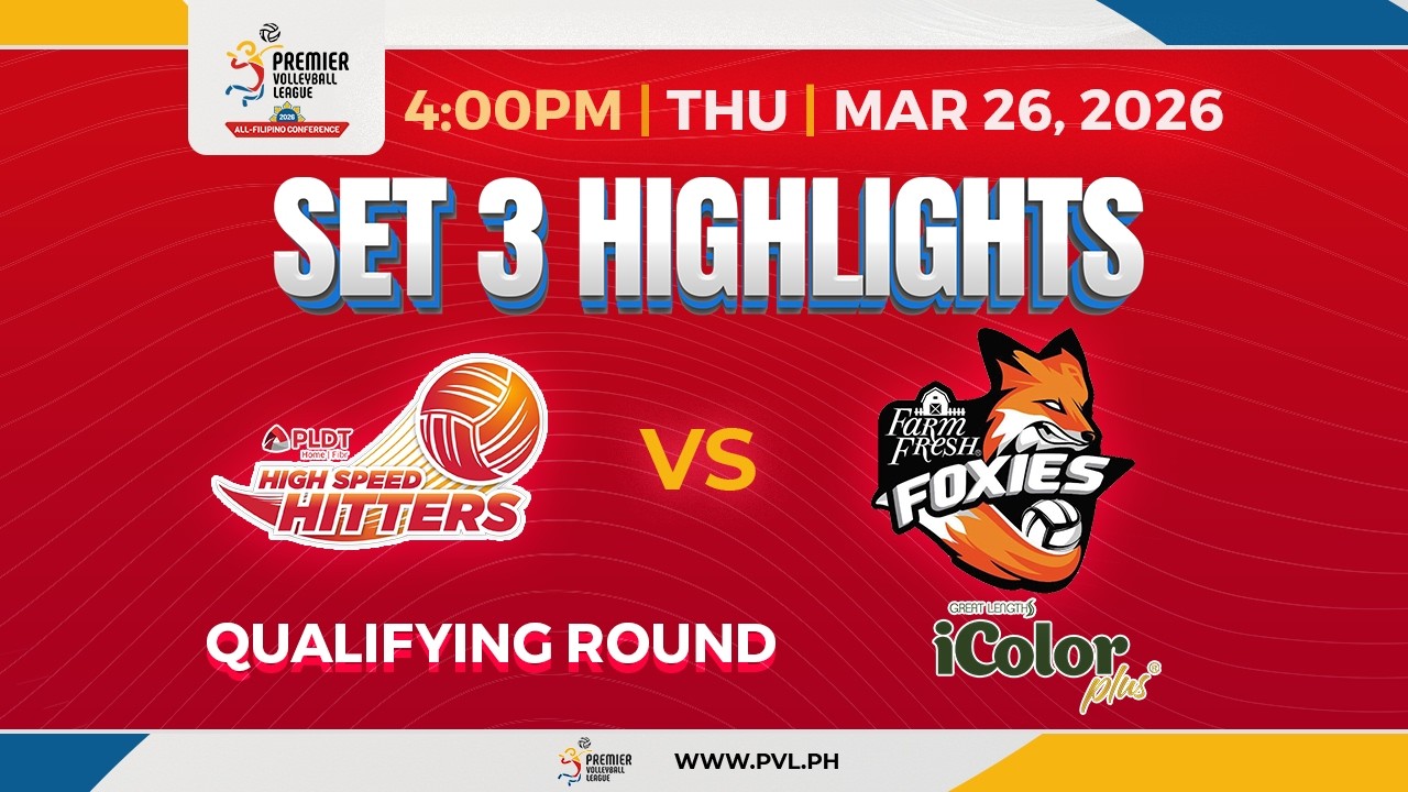 PLDT vs. Farm Fresh - 3rd Set Highlights