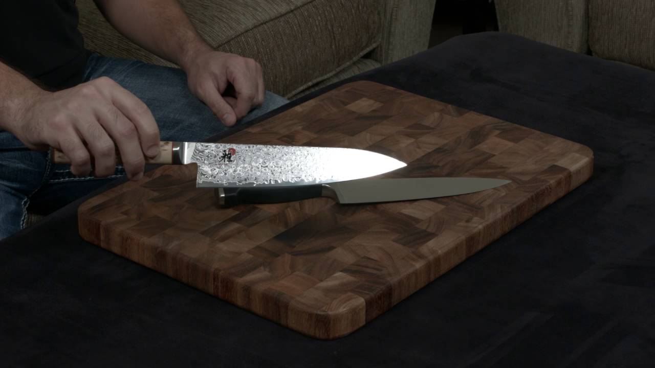 Miyabi Birchwood vs Zwilling Twin Four Star II — Chef's Knife